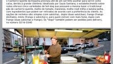 'Food truck' de raiz 13 cachorro quente esquina