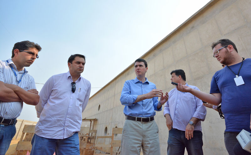 Prefeito Bruno Siqueira anunciou também que a água da barragem de Chapéu D´Uvas chega a partir de hoje
