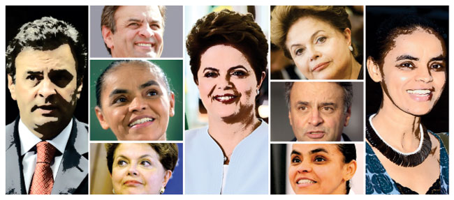 Polarização é ameaçada pela 1ª vez 2 cara dos presidenciaveis