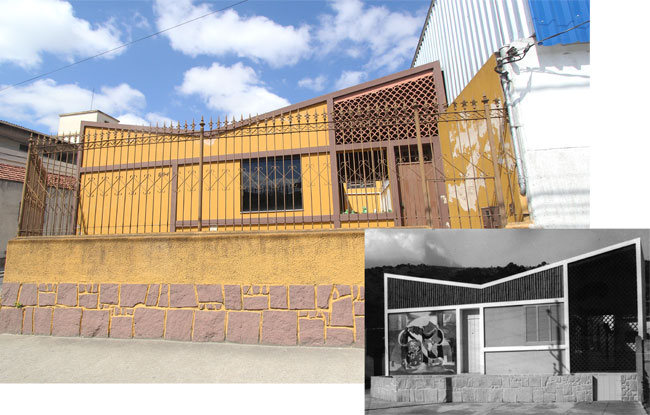 Casa da esquina das ruas Bahia e Herculano Pena, no Poço Rico, foi perdendo as características modernas com o tempo