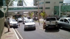 Engavetamento envolvendo sete veículos interdita Itamar Franco 4 acidente itamar olavo
