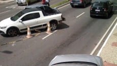Engavetamento envolvendo sete veículos interdita Itamar Franco 6 acidente itamar olavo 3