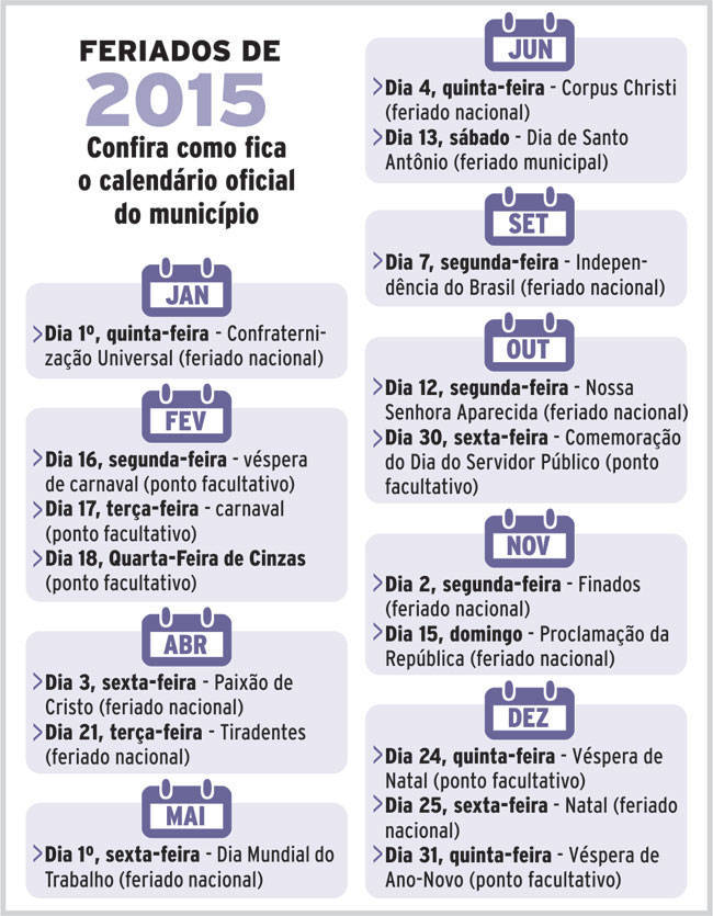 feriados 2015 internet2