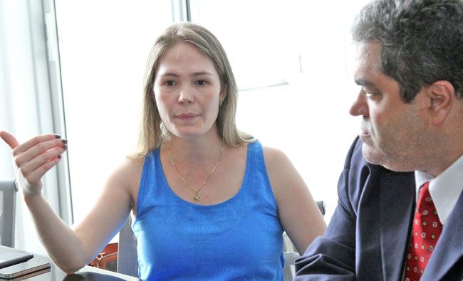 Juiz de Fora tem déficit de 226 policiais civis 1 delegada regional sheila oliveira e chefe do 4o departamento da policia civil jose walter matos que visitaram ontem a tribuna apostam na convocacao de mais investigadores para a regiao