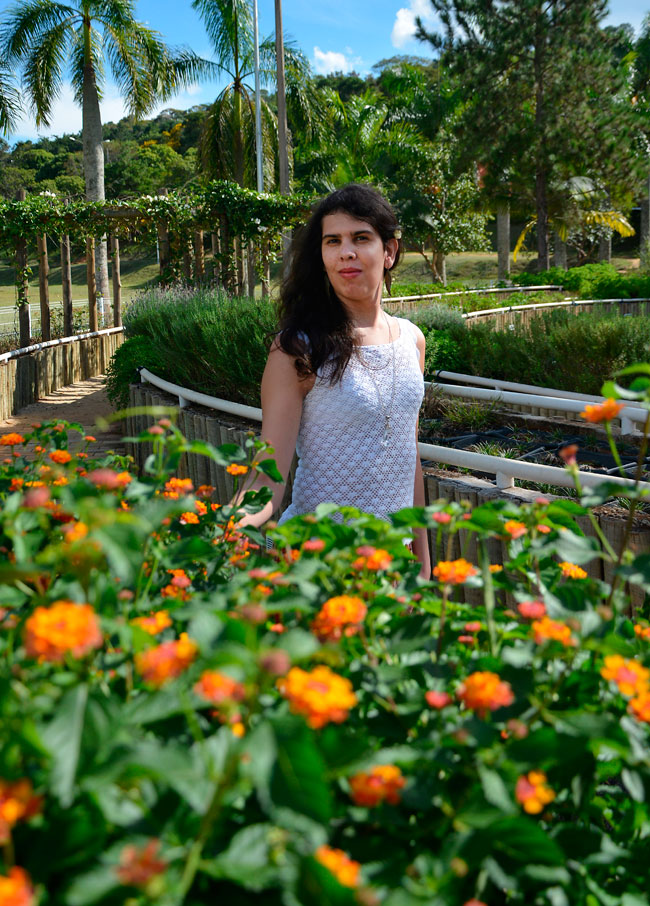 Fortalecida, Bruna enfrenta o preconceito (Foto: Marcelo Ribeiro)