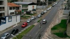 Mesmo com avanço, rodoviários paralisam serviços 3 onibus nathalia