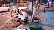 Homem furta carro e bate na Rio Branco 2 acidente ju netto 4
