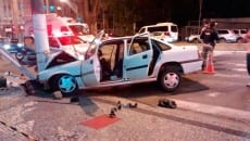 Homem furta carro e bate na Rio Branco 3 acidente ju netto 8