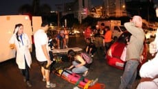 Colisão entre carro e moto deixa mãe e filha feridas 2 batida 1 fernando