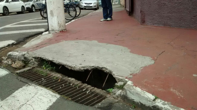bueiro saomateus
