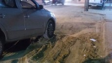 Motoristas reclamam de obra na Andradas 3 buraco andras Luiza Dias 41