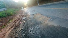 Motorista reclama de buracos deixados em via pública após obra da Cesama 6 buraco borbolta 5