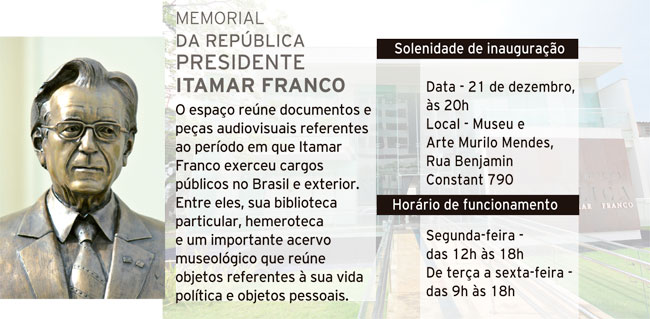 Memorial recupera o legado de Itamar para a República 8 Arte Itamar