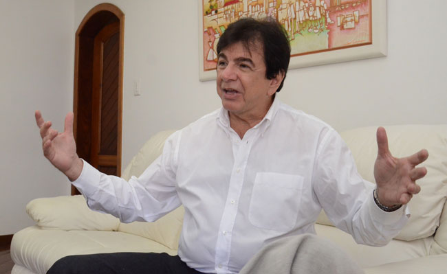 Henrique Duque foi reitor da UFJF por dois mandatos (Foto: Roberto Fulgêncio/ Arquivo Tribuna)