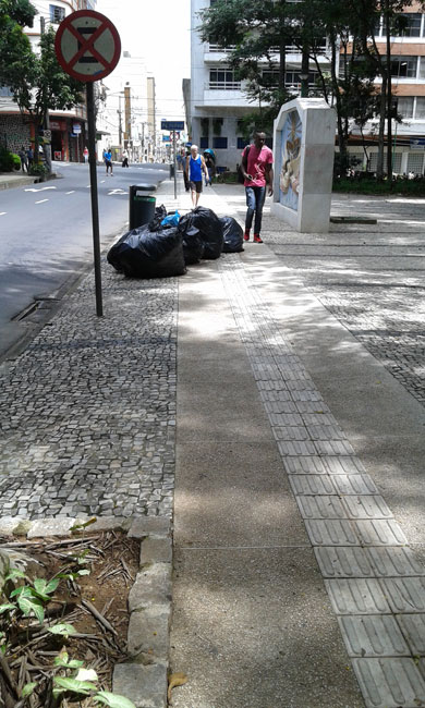 lixo parque halfeld