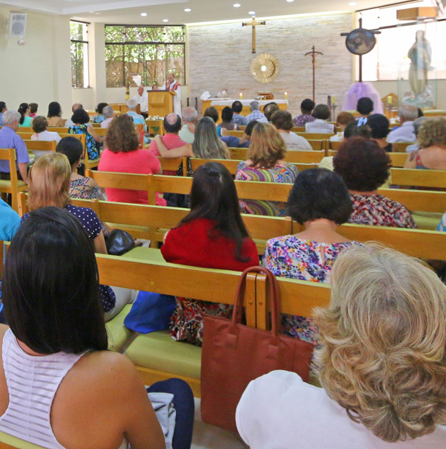Católicos celebram São Brás em Juiz de Fora 1 missa-leo