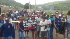 Escolas e Defesa Civil realizam novas ações contra dengue 6 passeata divulgacao jovita
