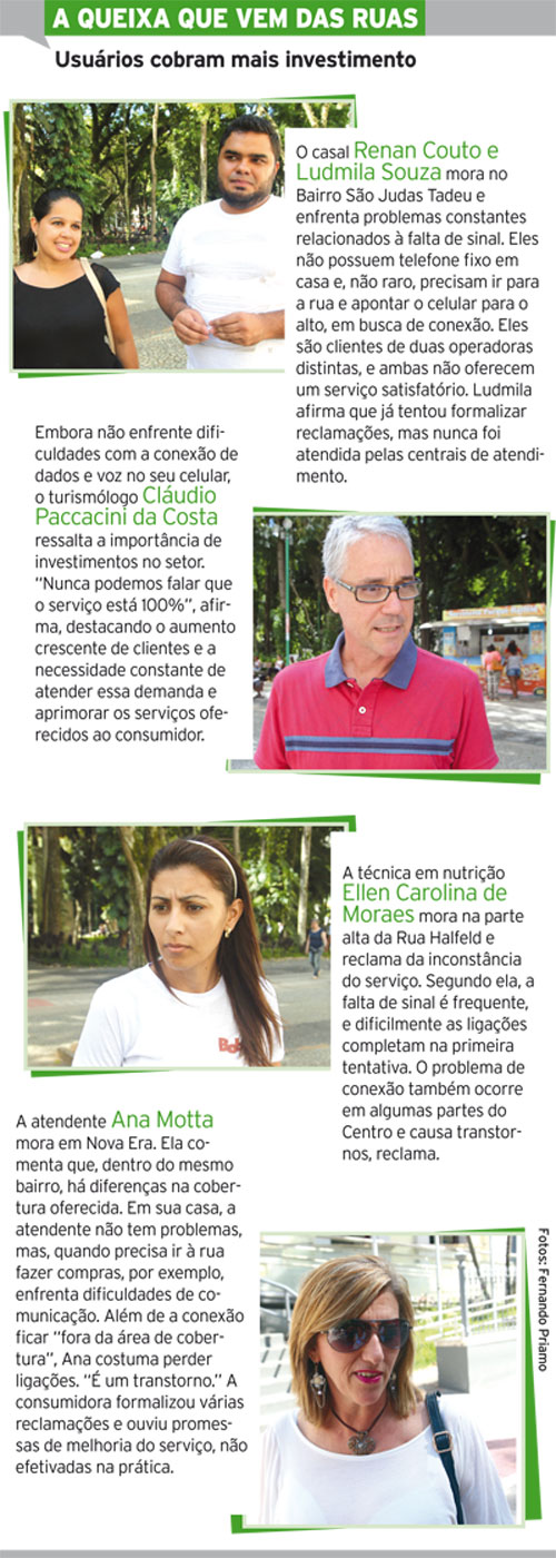Três operadoras não alcançam índices de qualidade em JF 4 A-queixa.NET