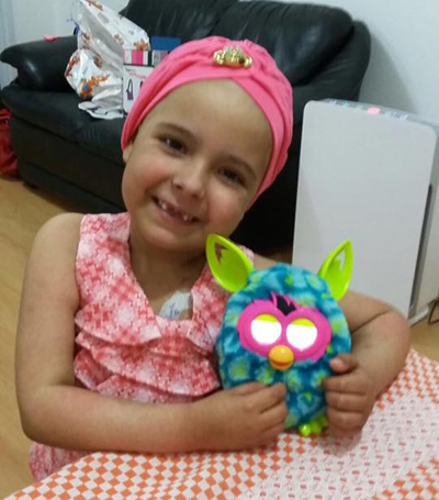Garota Isabella morre em hospital de São Paulo 1 Família de Bella lançou uma campanha a favor da doação de medula óssea (Foto: Arquivo pessoal)