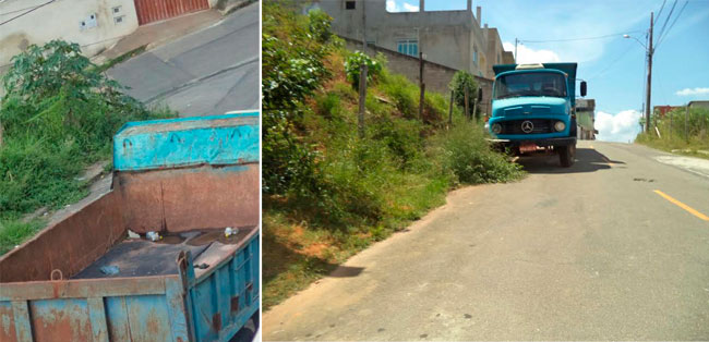 Leitores denunciam carros abandonados no Jardim de Alá e Santa Terezinha 1 caminhao-abandonado-nao-creditar