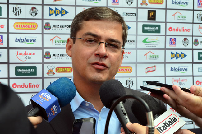 Novo diretor executivo foi apresentado nesta quarta (Foto: Olavo Prazeres/30-03-16)