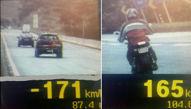 Mais de 2 mil flagrantes de abuso de velocidade na BR-040 durante o feriadão 3 radar dentro 1
