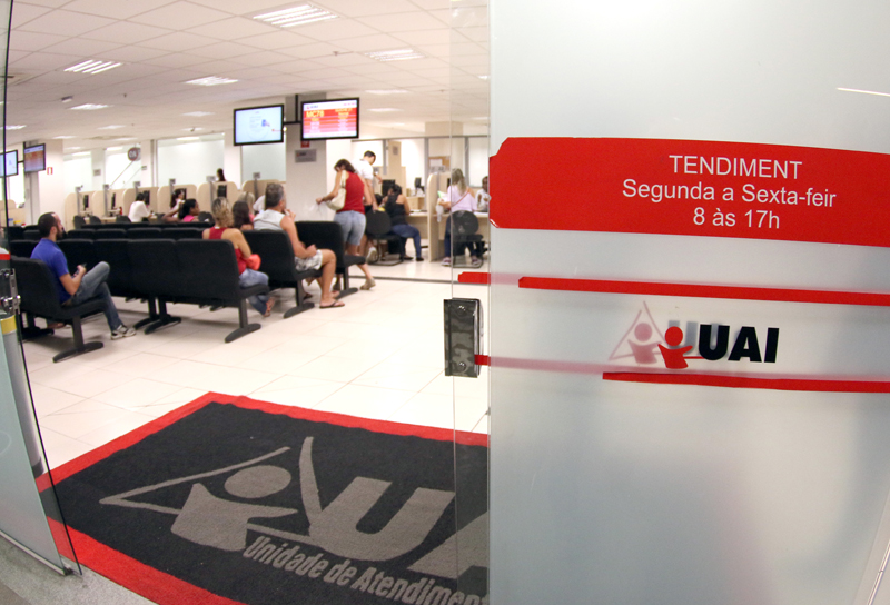 Do total de pessoas que procuraram o UAI, 25.476 foram contempladas no ano passado (Fernando Priamo/13-01-16)