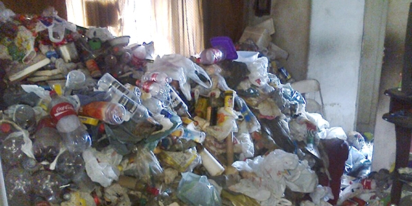 25,5 toneladas de lixo são recolhidas em apartamento na Rio Branco 2 Divulgação/SAU