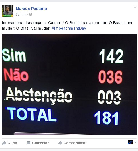 Nas redes sociais, deputados de Juiz de Fora se manifestam 7 face-marcus