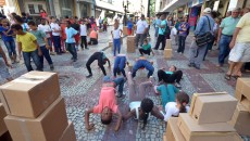 Estudantes realizam intervenção artística no Calçadão 4 danca olavo 22