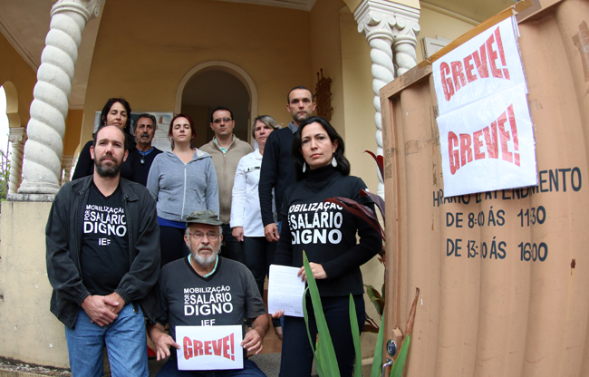 Servidores do meio ambiente em greve 1 Foto: Fernando Priamo/20-05-16