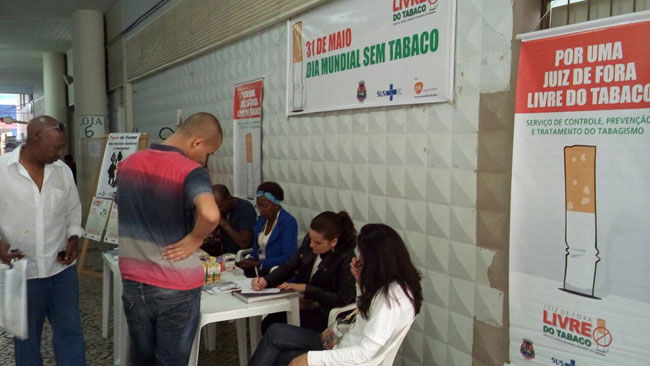 Ações lembram Dia Mundial Sem Tabaco 1 tabaco fernando