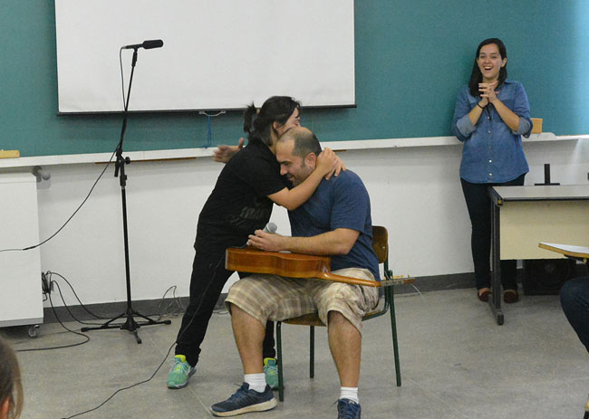 'Exercício de amor' 6 "É uma troca, não sinto que estou fazendo um serviço", diz Léo Teixeira (Foto: Marcelo Ribeiro)
