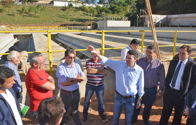 40% do esgoto de JF começam a ser tratados a partir de setembro 1 O prefeito Bruno Siqueira (Foto: Marcelo Ribeiro/29-06-16)