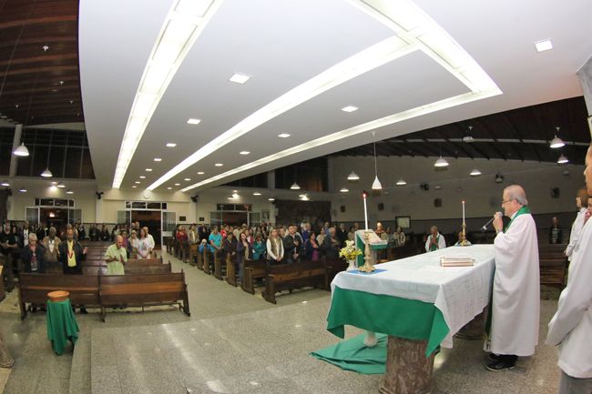Emoção em missa de policial civil em Santa Terezinha 1 Foto: Fernando Priamo/05-07-16