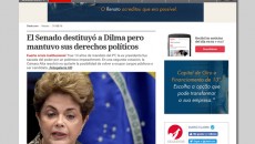 Imprensa internacional repercute votação 2 galeria internacional 2