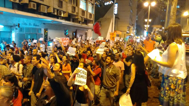 Veja como foi a manifestação a favor de Dilma em Juiz de Fora 14 Eduardo Maia