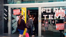 Greve dos bancários atinge agências na região central 3 greve olavo 3