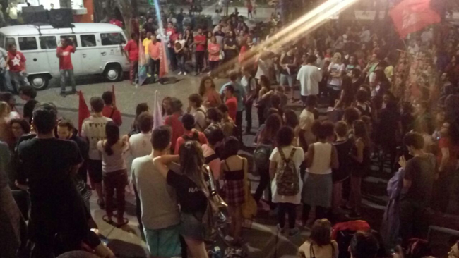 Novo ato contra Michel Temer em Juiz de Fora 5 Foto: Leonardo Costa