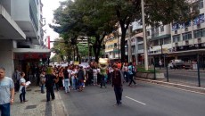Alunos do Delfim Moreira fazem protesto por reforma da escola 3 manifestacao olavo 3