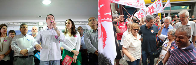 Candidatos à PJF buscam apoio na reta final 1 (Fotos: Divulgação/Leonardo Costa)