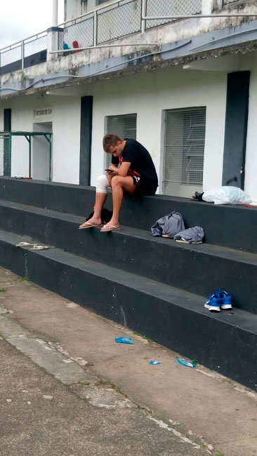 Tupi não terá quatro atletas contra o Criciúma 1 octavio fora leo costa