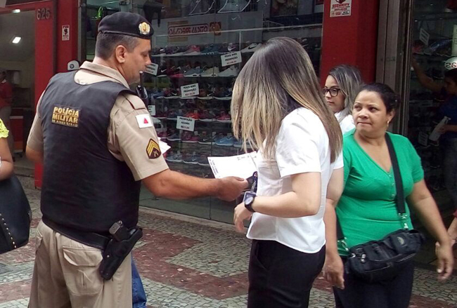 Região central tem mais de 200 roubos de celular 1 pm calcadao priamo