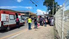 Três pessoas são atropeladas em ponto de ônibus da Avenida JK 1 acidente