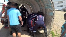 Três pessoas são atropeladas em ponto de ônibus da Avenida JK 3 acidente 1