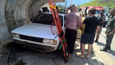 Três pessoas são atropeladas em ponto de ônibus da Avenida JK 4 acidente 2