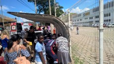 Três pessoas são atropeladas em ponto de ônibus da Avenida JK 2 acidente 5