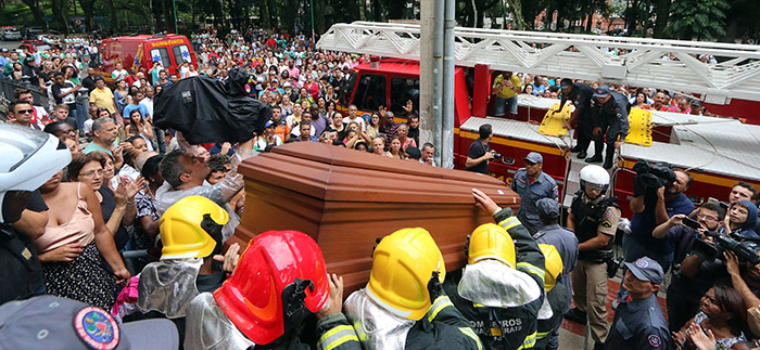 Emoção e saudade marcam despedida de Marcelo em JF 1 Leonardo Costa