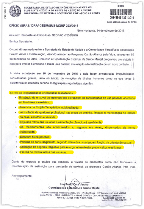 Entidade que abriga crianças da Aldeia SOS está irregular 2 fac simile dani1