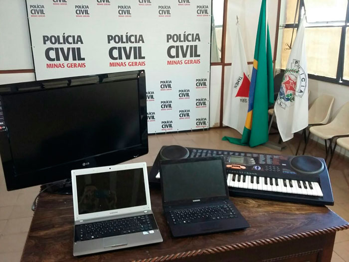 Foto: Polícia Civil/Divulgação materiais-recuperados-divulgacao-policia-civil